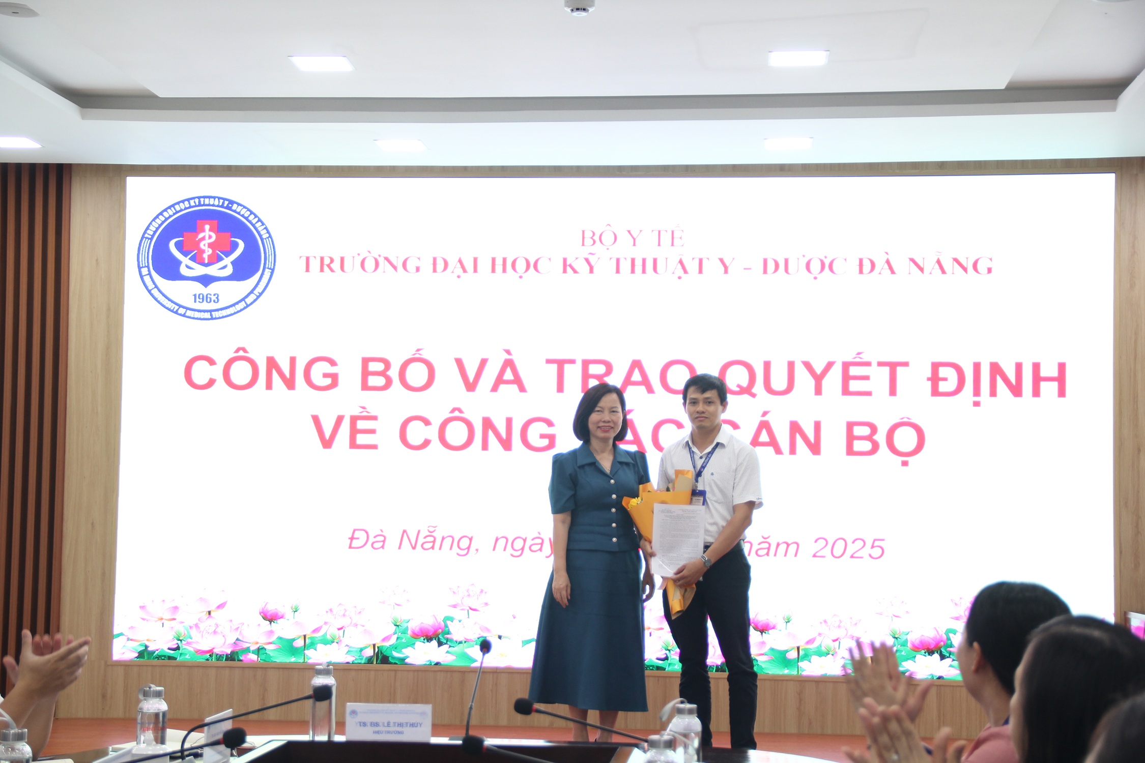 Trường Đại học Kỹ thuật Y - Dược Đà Nẵng bổ nhiệm Phó Trưởng khoa Phục hồi chức năng