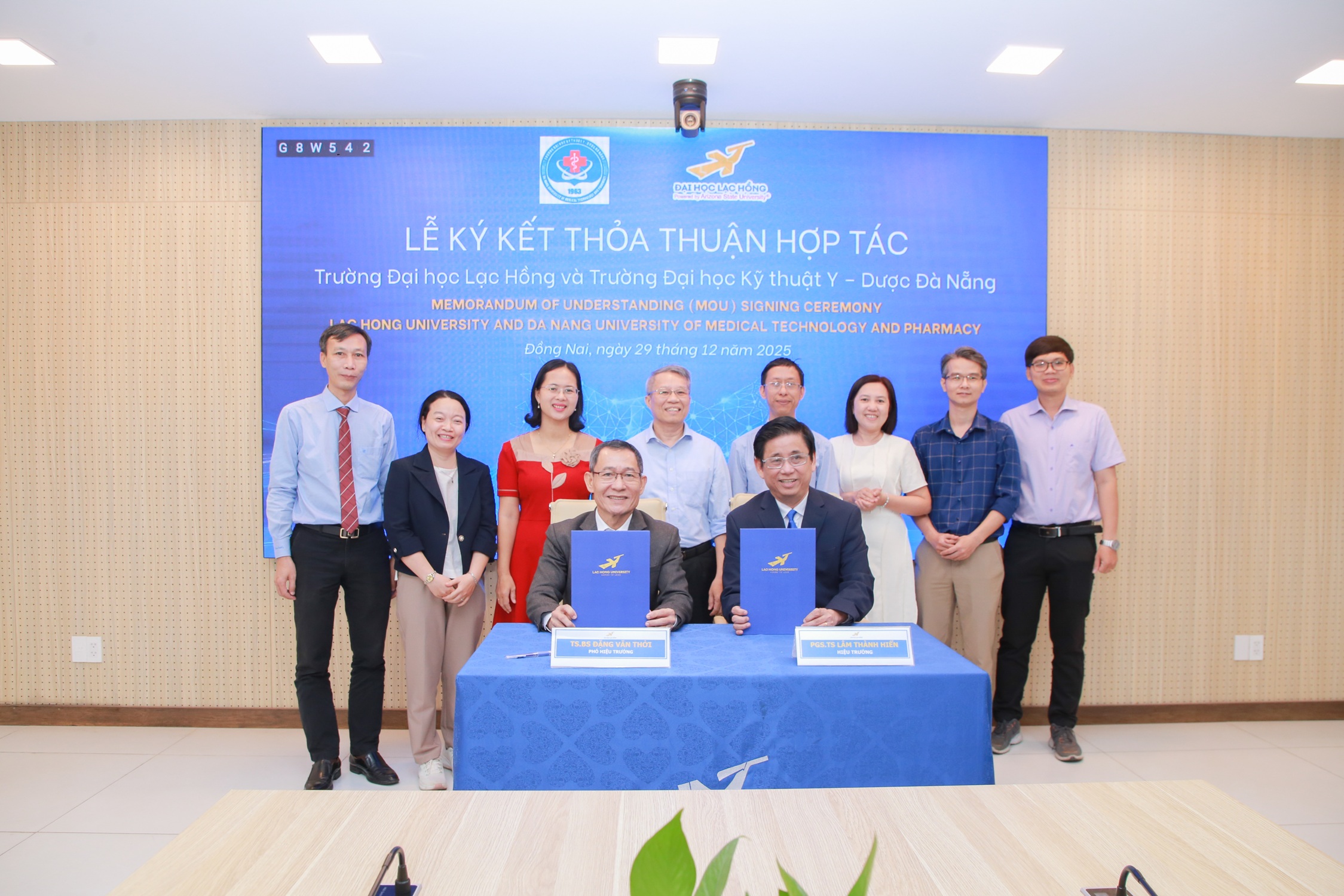 Trường Đại học Kỹ thuật Y - Dược Đà Nẵng ký kết hợp tác với Trường Đại học Lạc Hồng