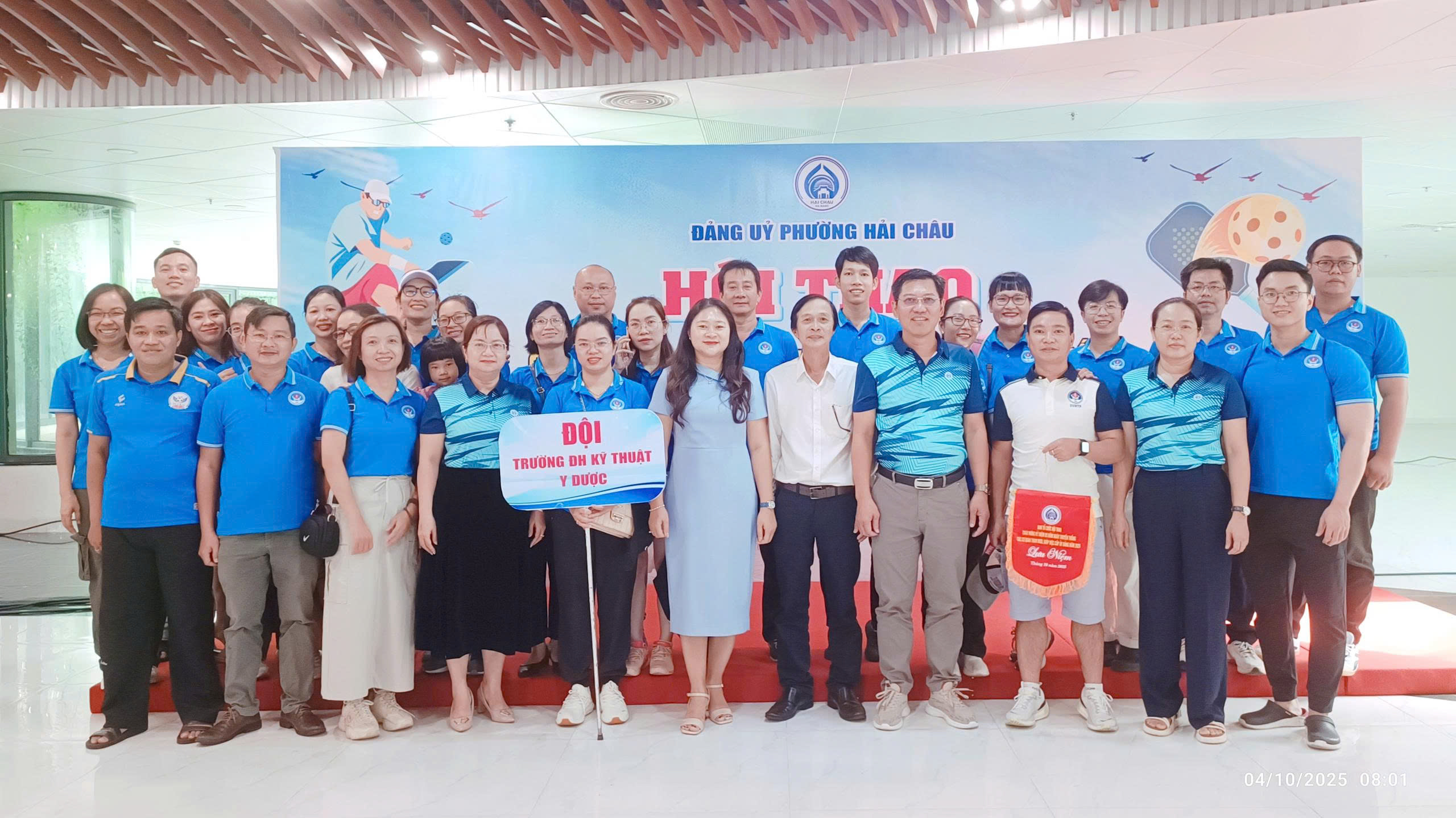 Đảng bộ Trường Đại học Kỹ thuật Y - Dược Đà Nẵng tham gia Hội thao chào mừng kỷ niệm 95 năm Ngày truyền thống các Cơ quan tham mưu, giúp việc cấp ủy năm 2025