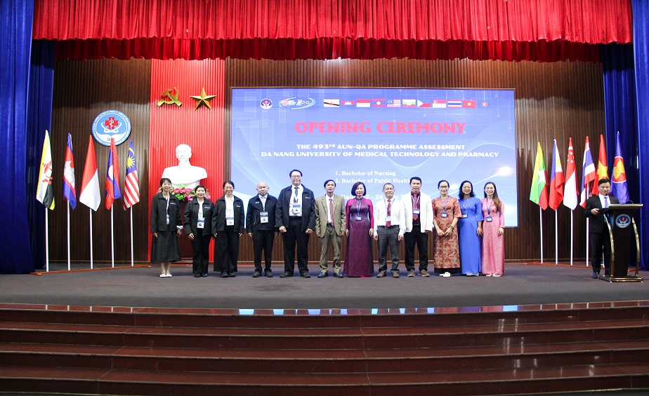 Opening Ceremony for the External Assessment of Nursing and Public Health Programs under AUN-QA Standards at Da Nang University of Medical Technology and Pharmacy