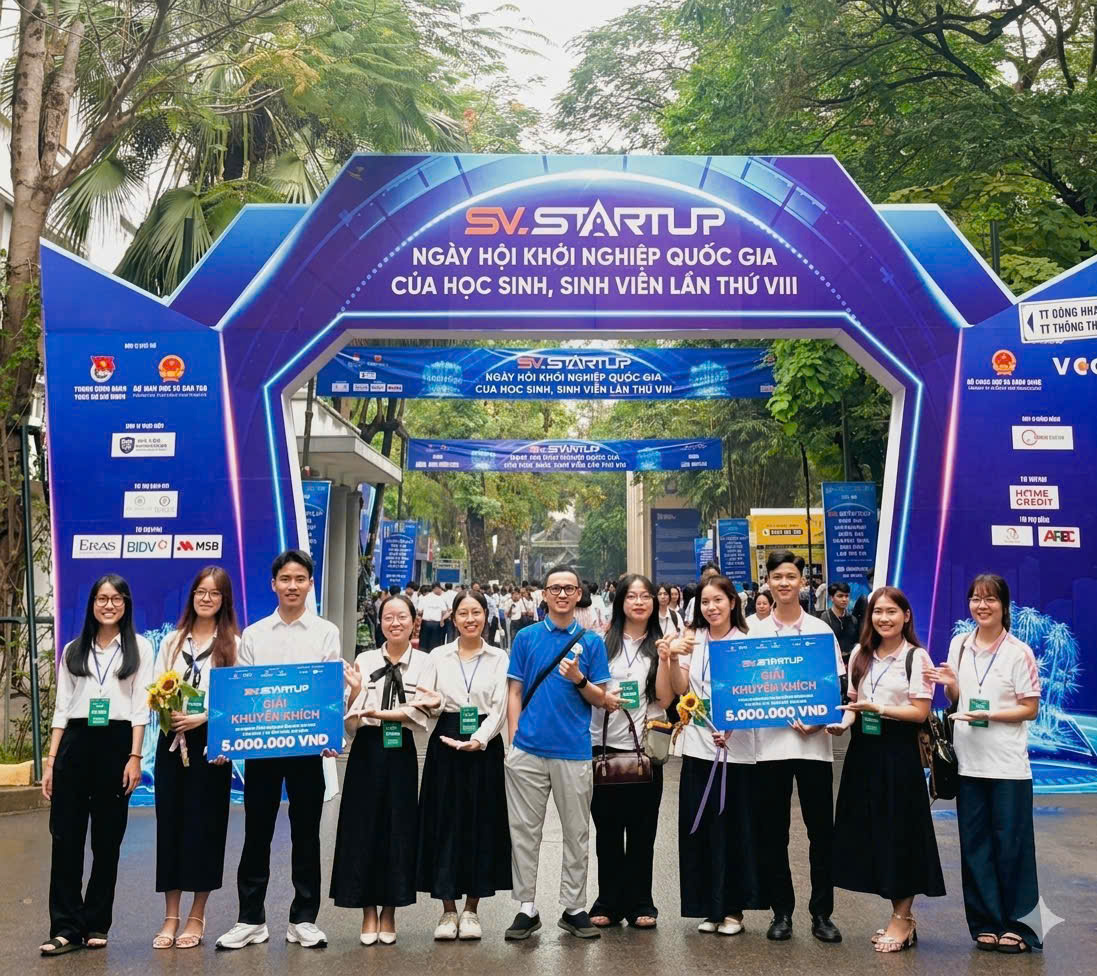 Sinh viên Trường Đại học Kỹ thuật Y - Dược Đà Nẵng đạt Giải Khuyến khích toàn quốc tại Ngày hội Khởi nghiệp quốc gia lần thứ VIII
