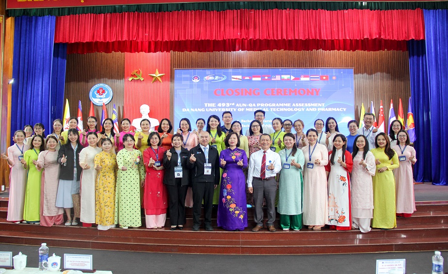 Closing Ceremony of the AUN-QA External Assessment at Da Nang University of Medical Technology and Pharmacy