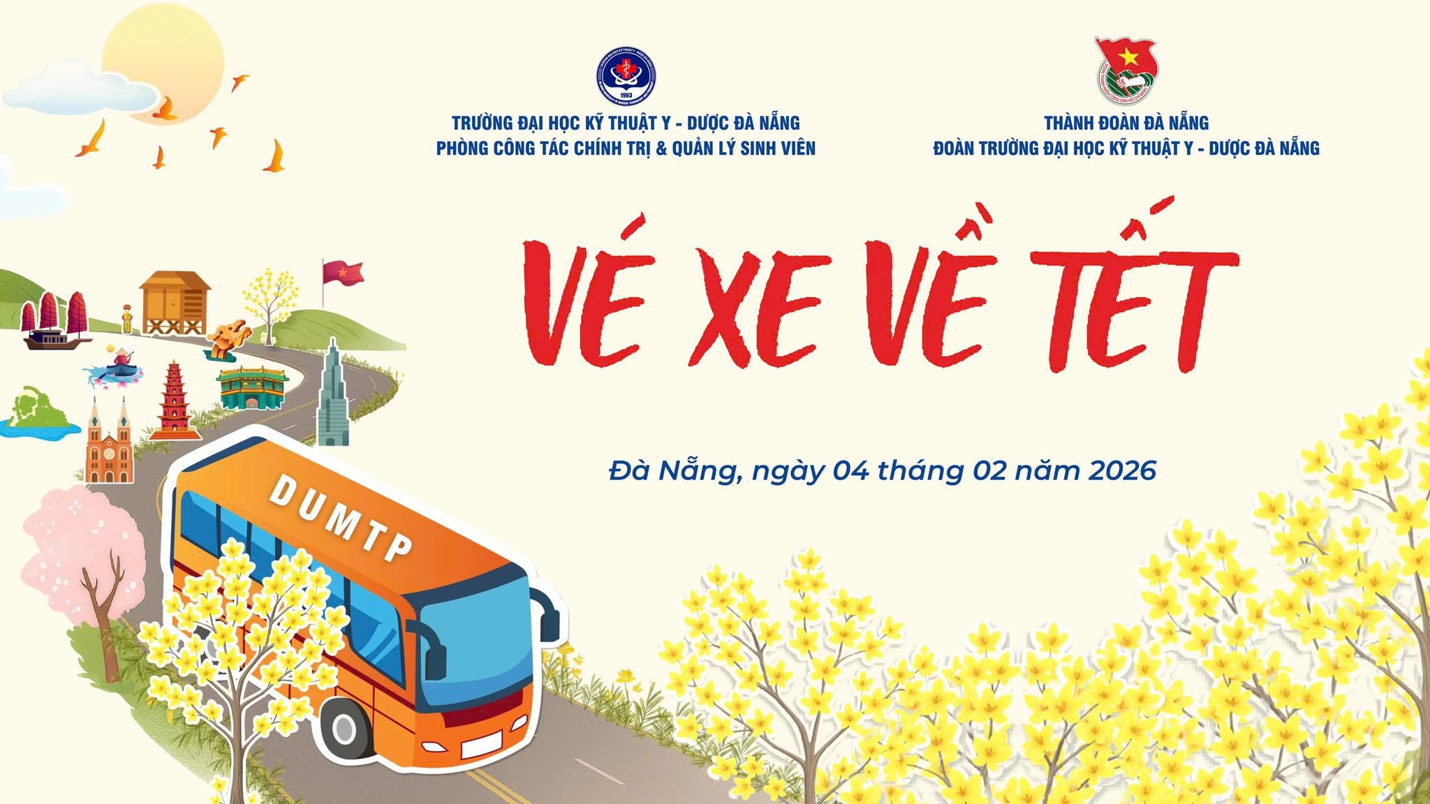 LỄ TRAO VÉ XE VỀ TẾT 2026 – LAN TỎA YÊU THƯƠNG, KẾT NỐI HÀNH TRÌNH ĐOÀN VIÊN