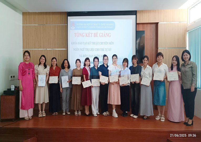 Completion Ceremony of Specialized Training Course in Speech and Language Therapy: Equipping Skills to Support Children with Autism and Language Disorders