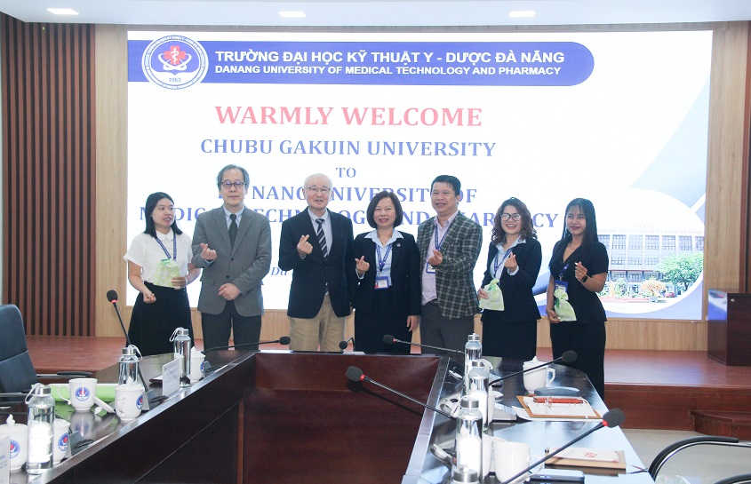 Da Nang University of Medical Technology and Pharmacy Welcomes and Works with Chubu Gakuin University (Japan)