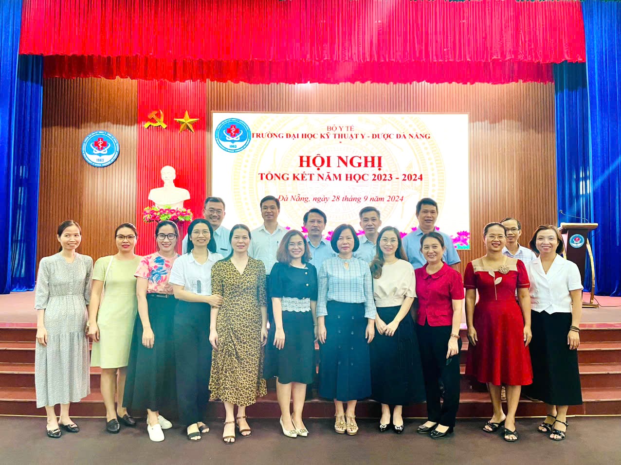 Trường Đại học Kỹ thuật Y - Dược Đà Nẵng tổ chức hội nghị tổng kết công tác học năm học 2023 - 2024